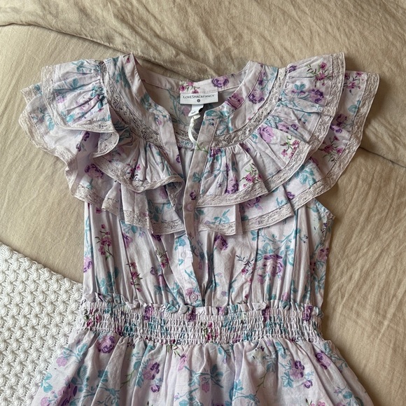 LoveShackFancy x Target Lavender Floral Mini Dress - Picture 6 of 7